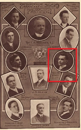 The Executive Board of the 1912 Prom.