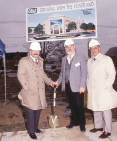 The other picture is of three exceptional leaders: Jim Schmid, Bill Brown and my father. The three were best of friends and great business partners, all very successful individuals in their careers as CEOs and as business owners. They never flaunted their wealth, never acted arrogant -- but were both humble and empathetic. I felt very fortunate to have an opportunity to work with them as directors and leaders of our company. A fun fact, Jim was an excellent golfer and was thrilled to have the opportunity to play Augusta twice.”