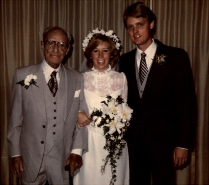 Titus B. Schmid lived long enough to attend the first 3rd generation wedding of Kathy Schmid to Chuck Munson!