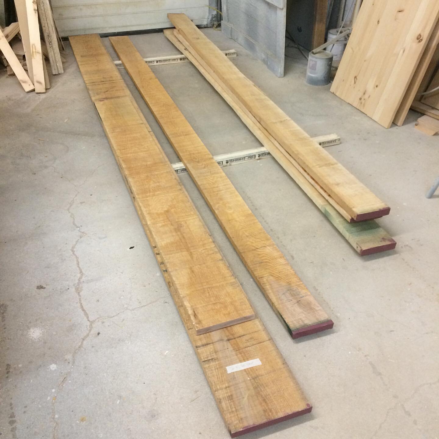 Woodworking: first you take the big boards and cut them into smaller ones. 🤪

New projects in the works.