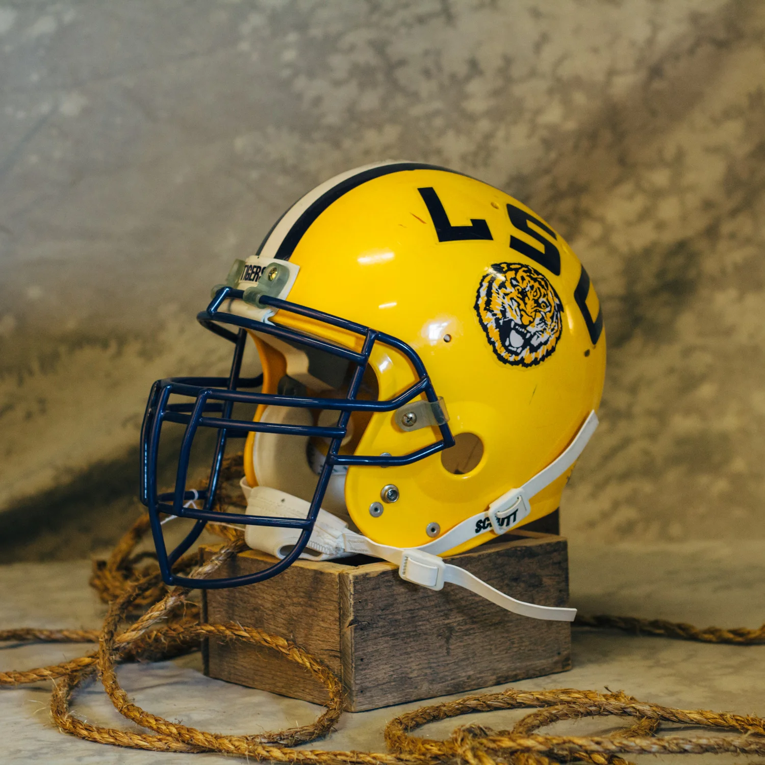 1990's Authintic LSU Team Helmet