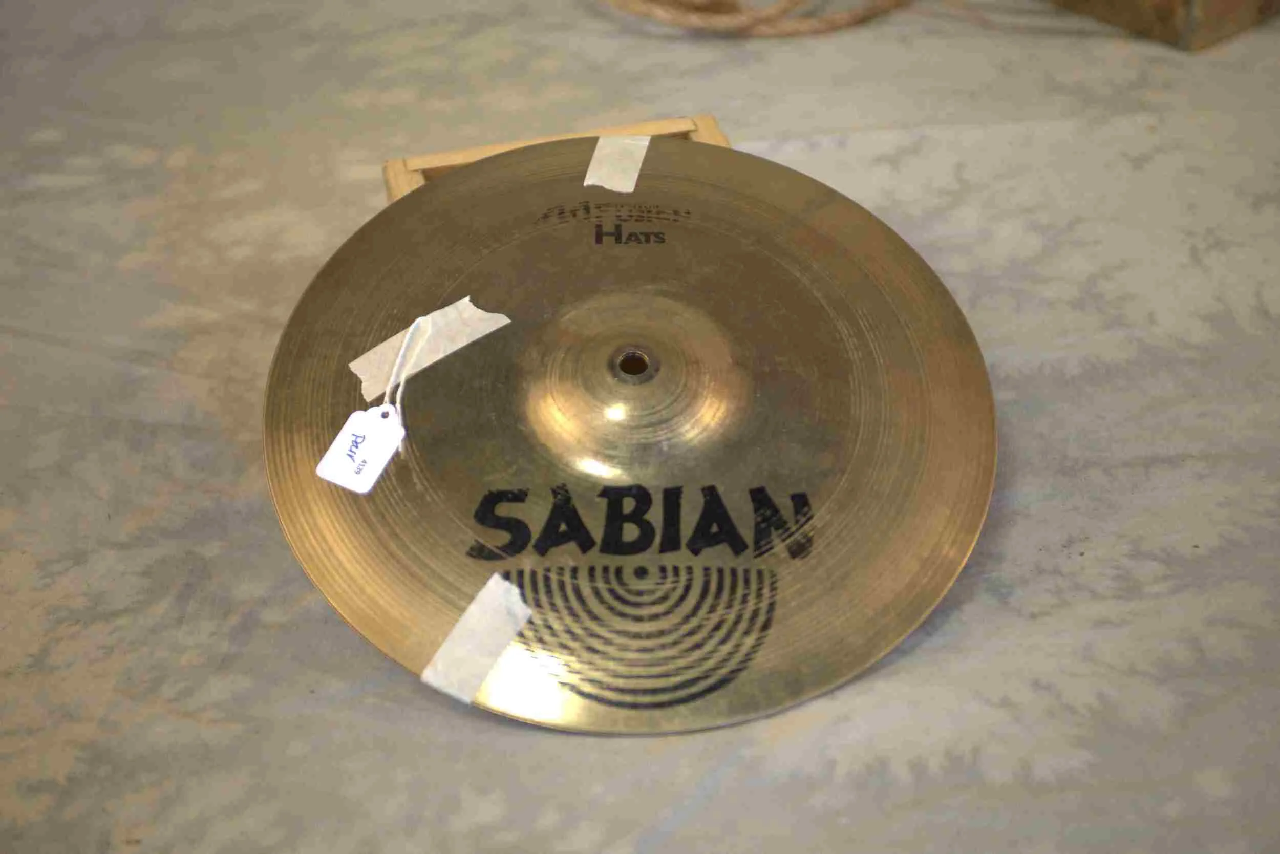 Sabian 13"fusion hand hammered hi hat pair