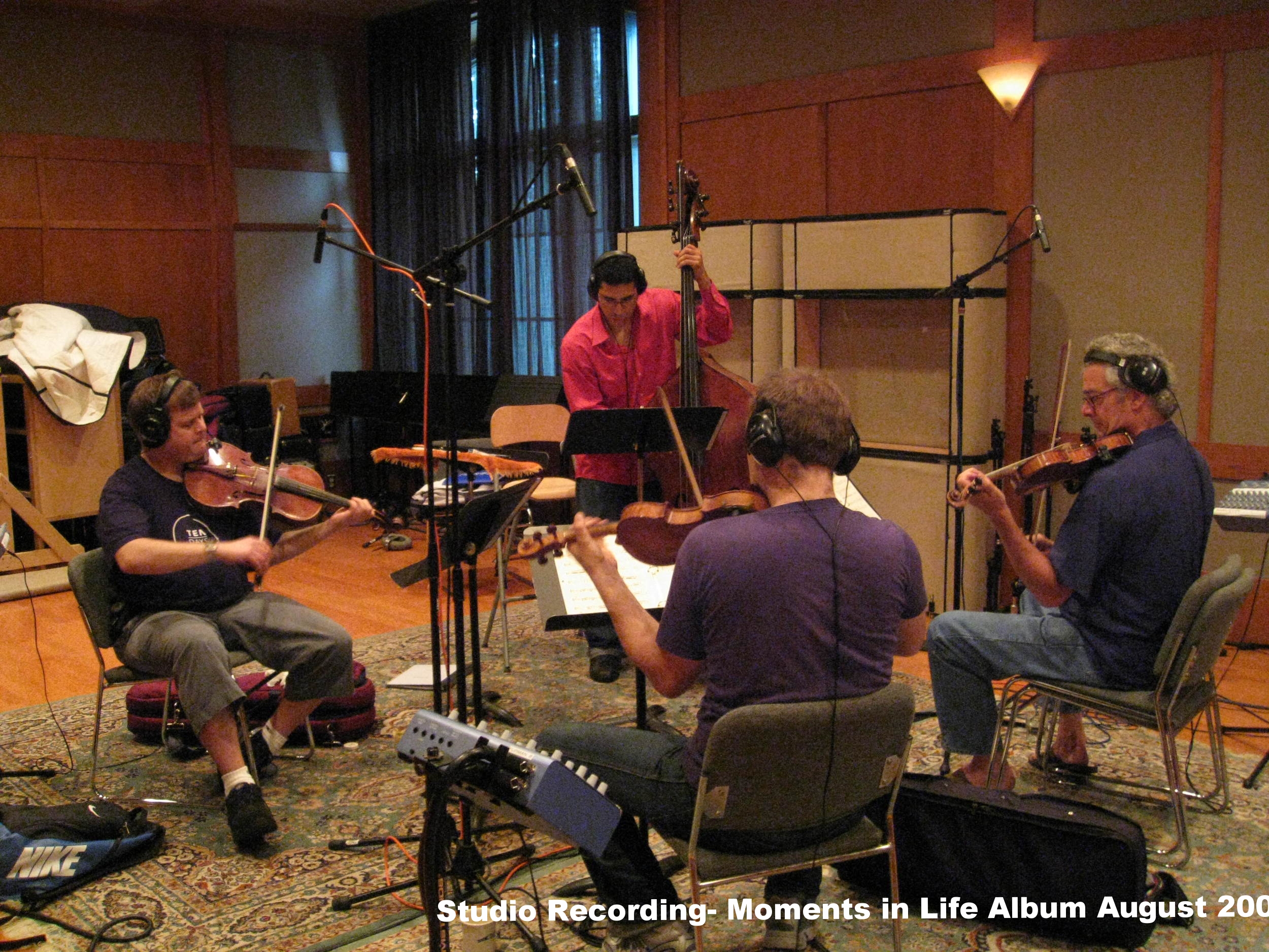  "Moments in Life" Studio Recording, August 2009 