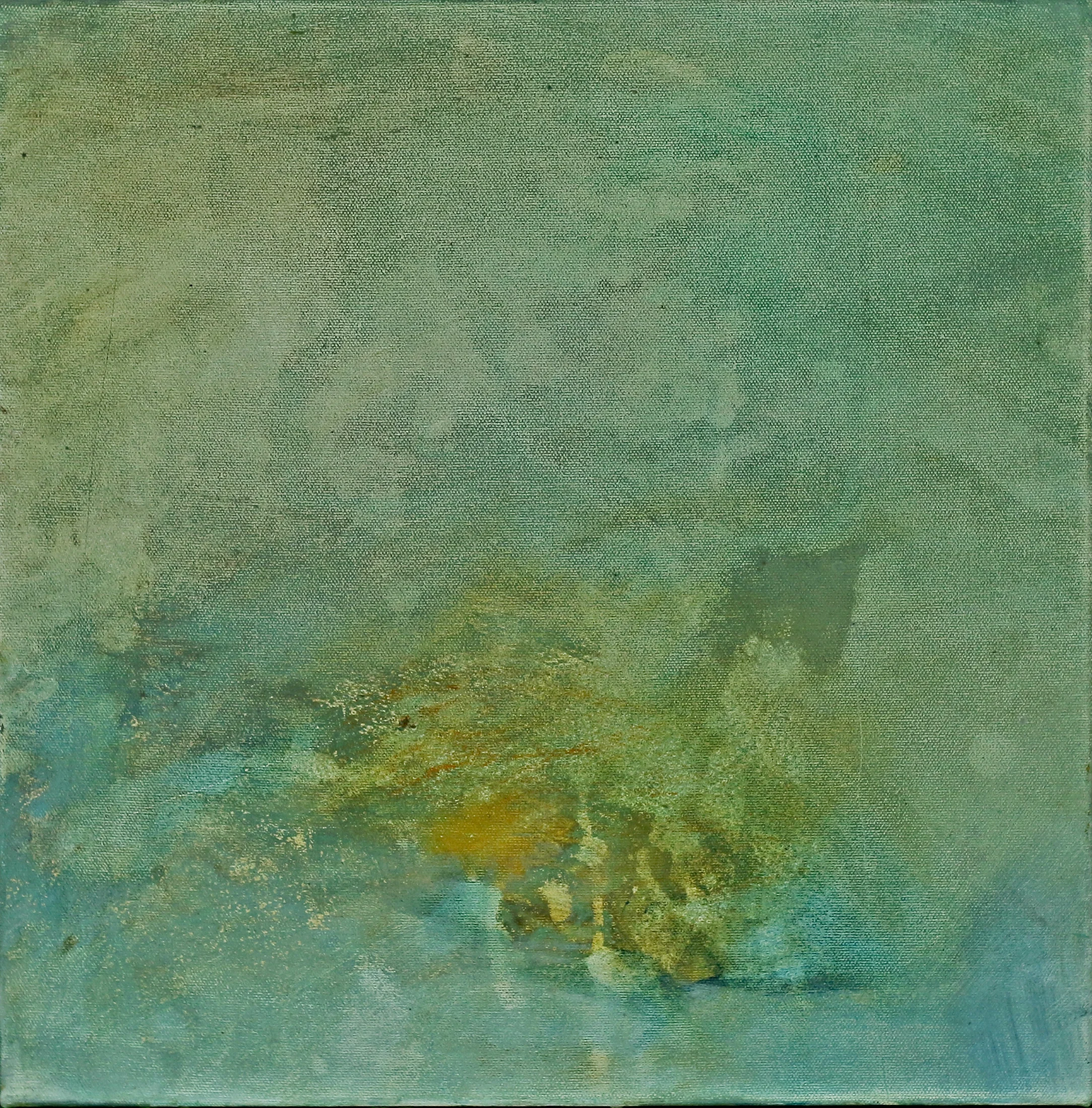 "For Obi", 24" x 24", mixed media on canvas.