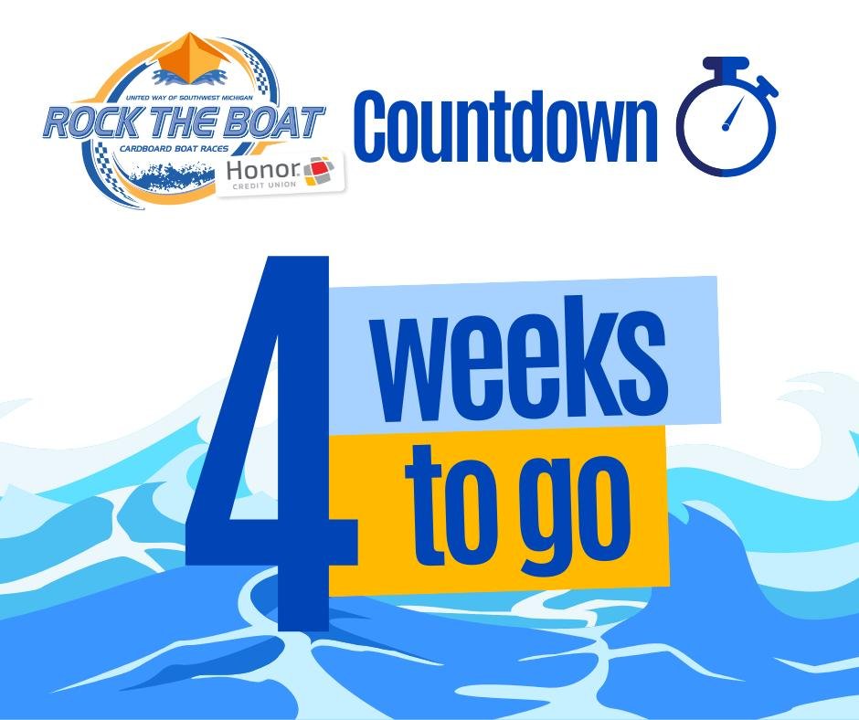 Summer is heating up, and so is the countdown for Rock the Boat! In just 4 short weeks, it&rsquo;s game on! Get your paddles ready and your teams locked in, because bragging rights are on the line.

Are you ready to race?
Sign up your team now and sh