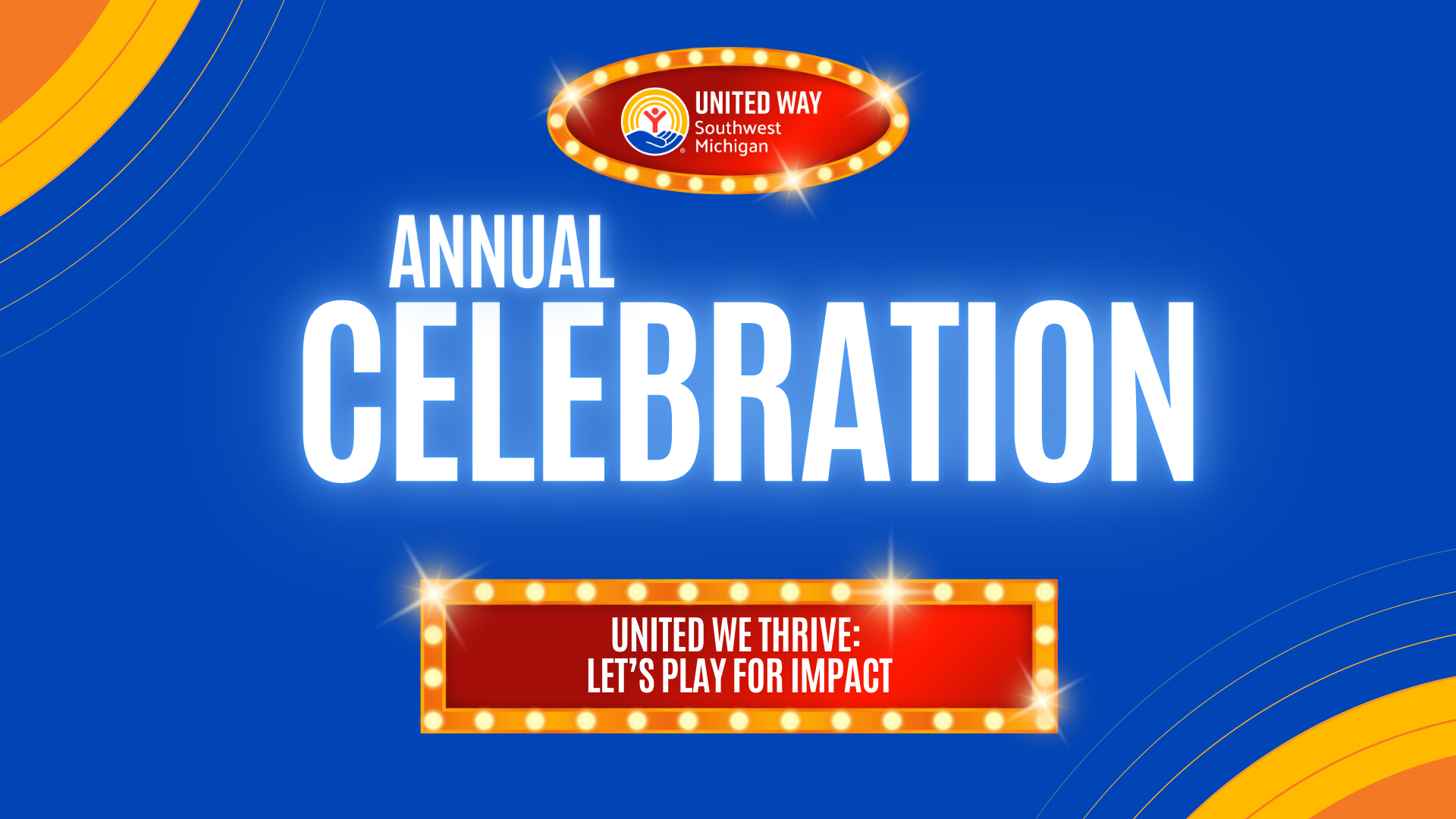 United Way Invites You To “Play For Impact!” at Our Annual Celebration