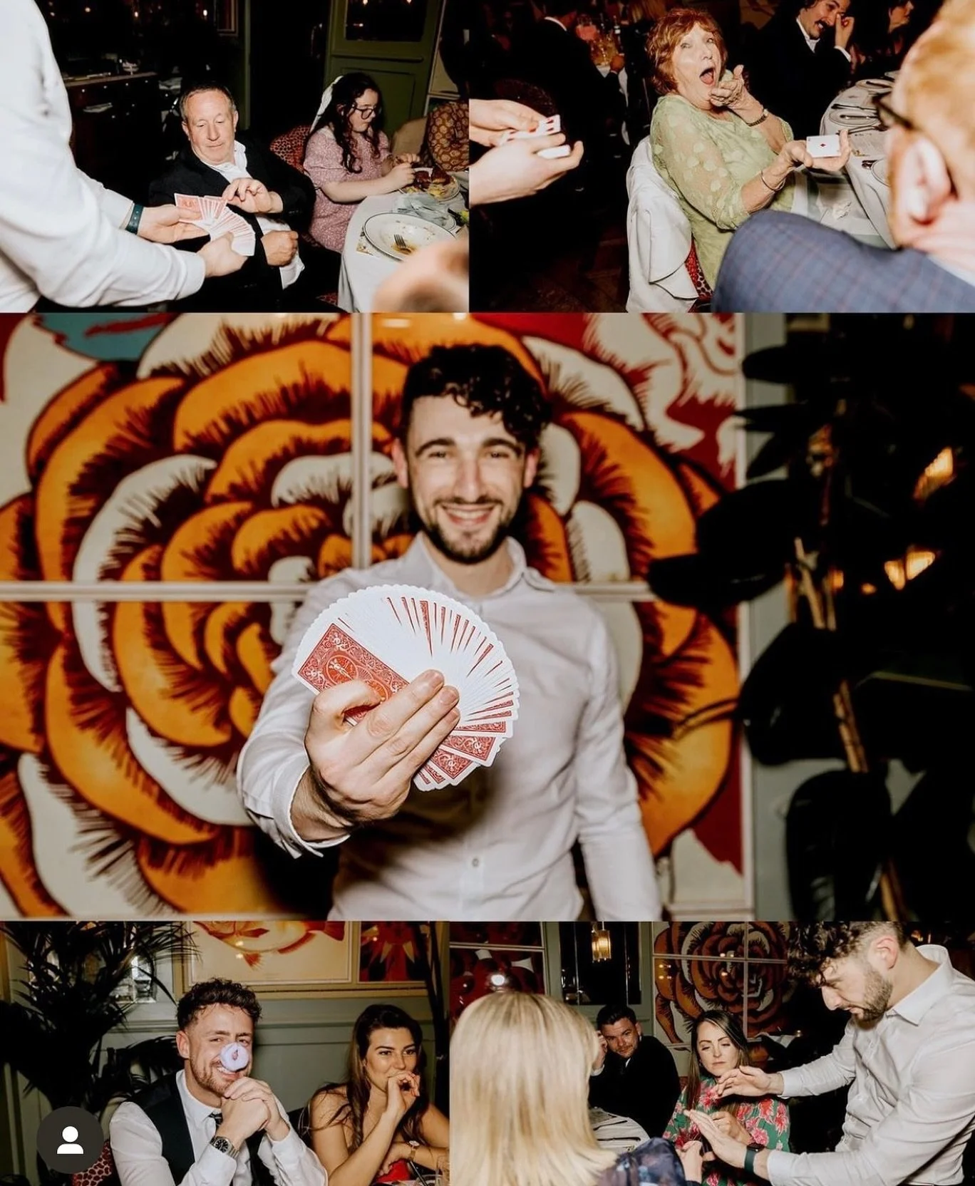 Fantastic time performing The Ivy

#magician #theivyrichmond #theivy #weddingmagician #reactions