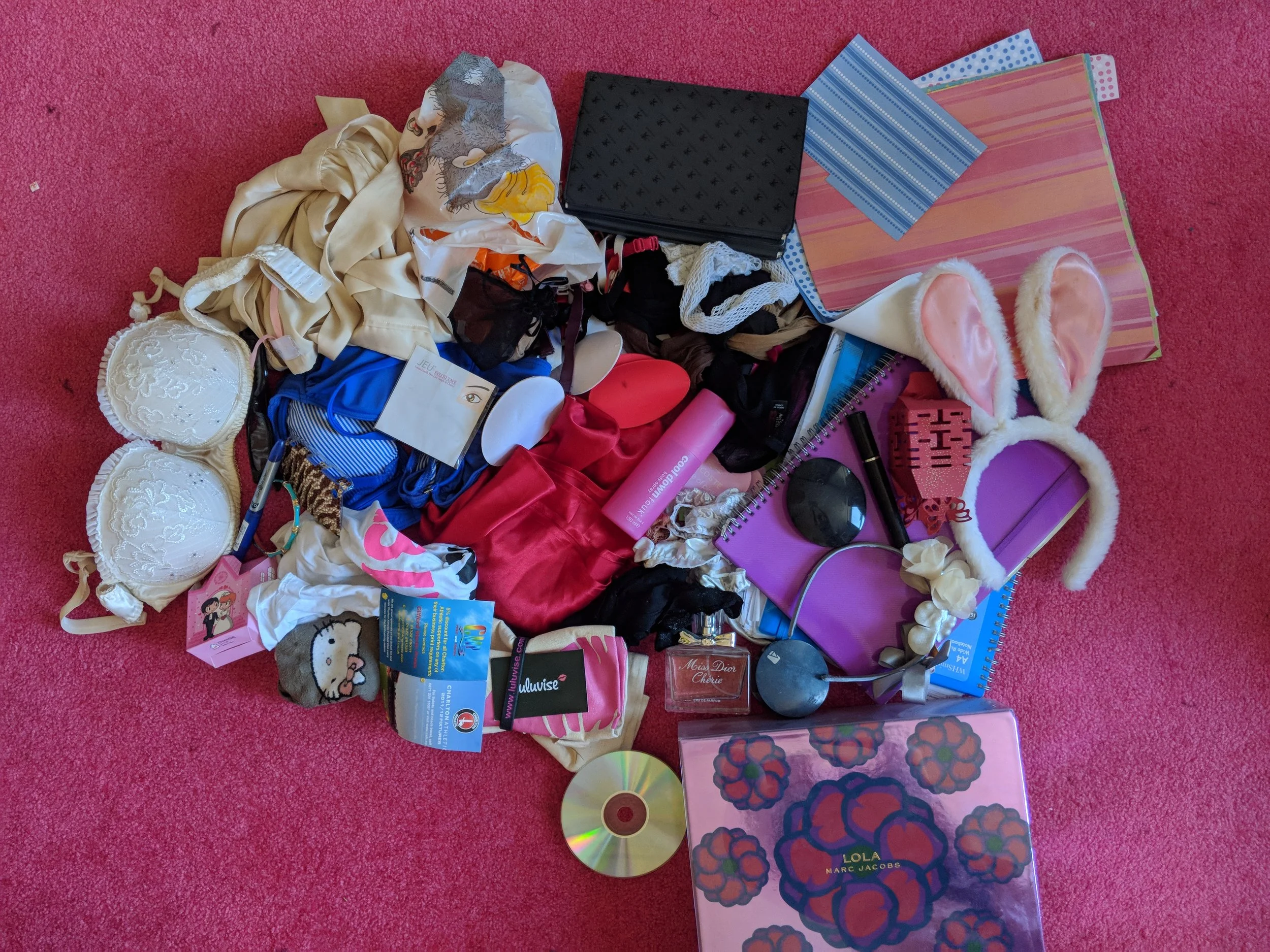 This is what Day 30 looked like. So. Much. Junk.