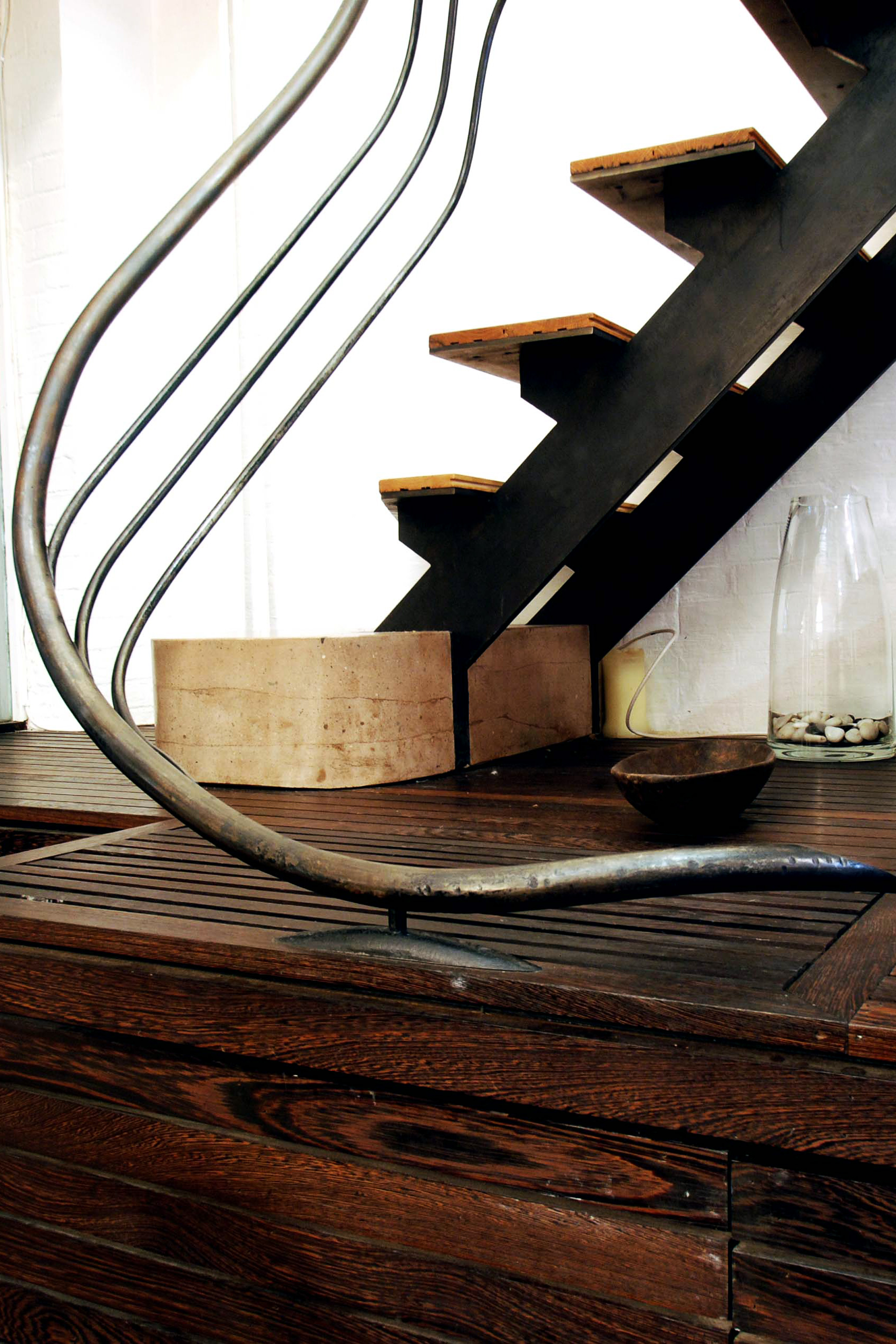Glass Catwalk and Staircase