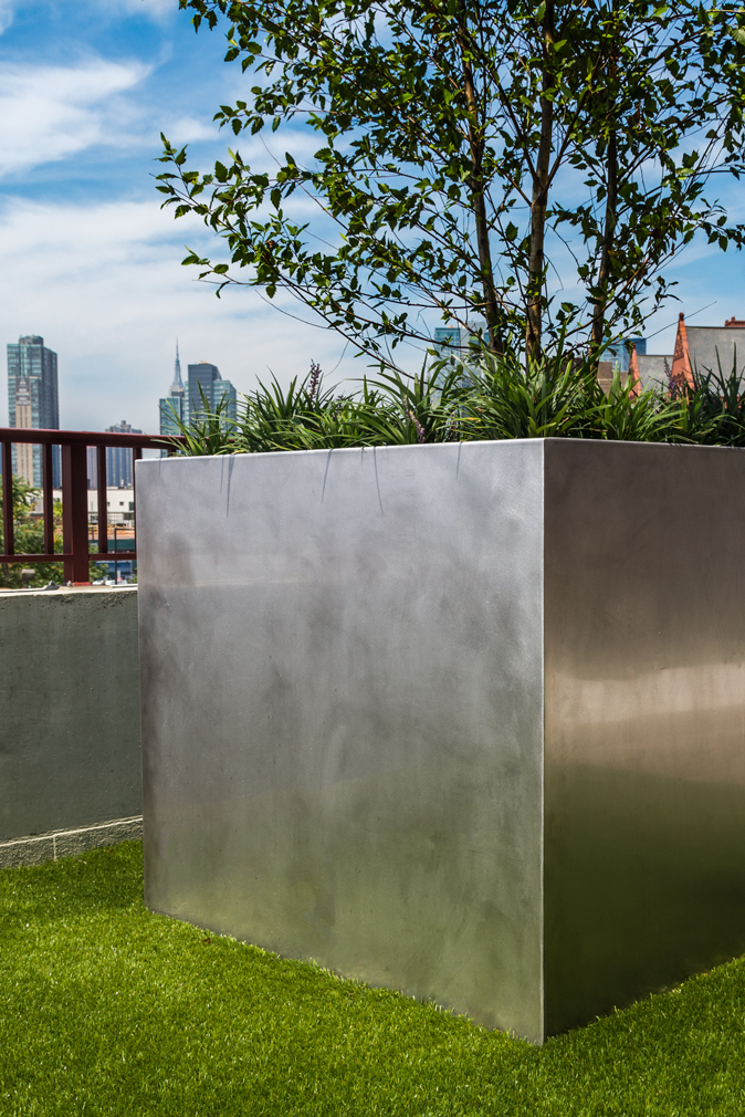 Stainless Steel Planter Boxes
