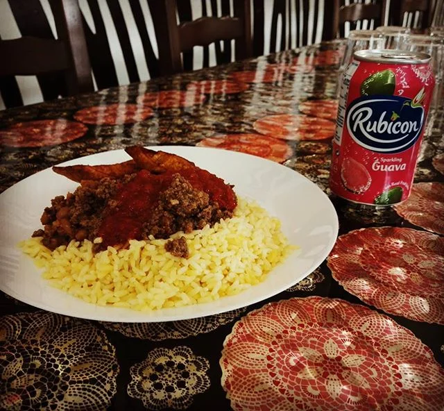 Late lunch African Pots style! #lunch #lounas #lounas #food #rubicon #guava #mincemeat #africanpots #restaurant