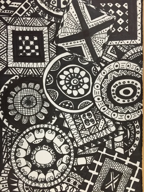 zentangled- by Catie