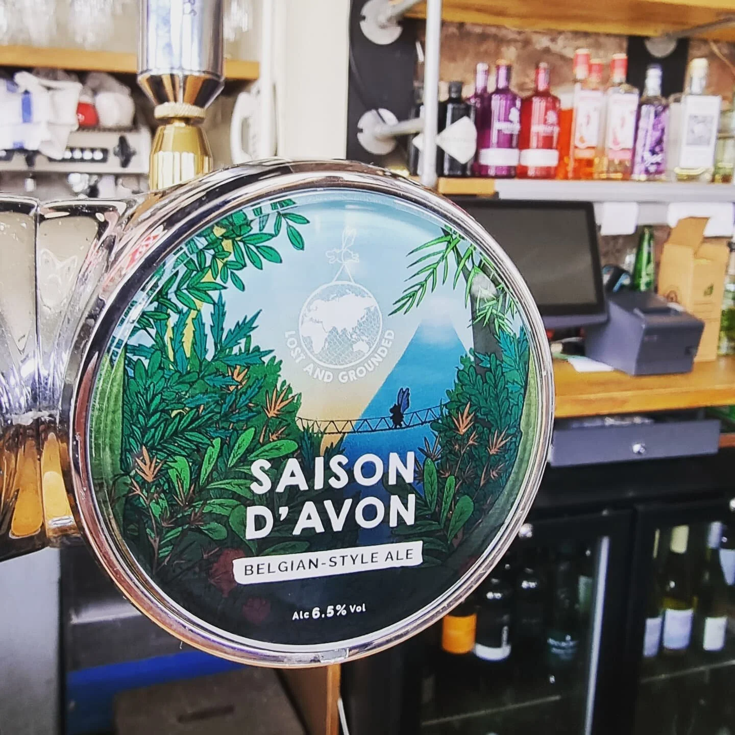 New beer!  From @lostandgroundedbrewers