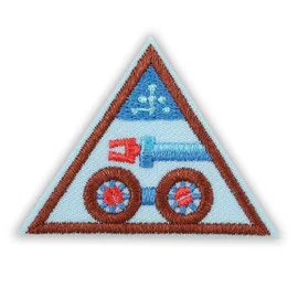 Brownie Designing Robots Badge