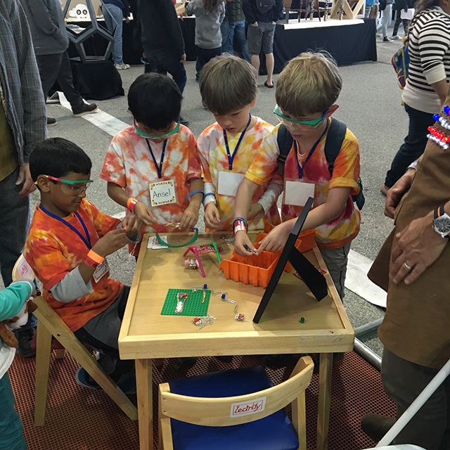 It&rsquo;s Maker Faire weekend! Flashback to when we were last there. No booth for us this weekend, but there are lots of hands-on projects you can do with students right in your classroom. Check out our website for more info. 
#makerfaire #bamf #mak