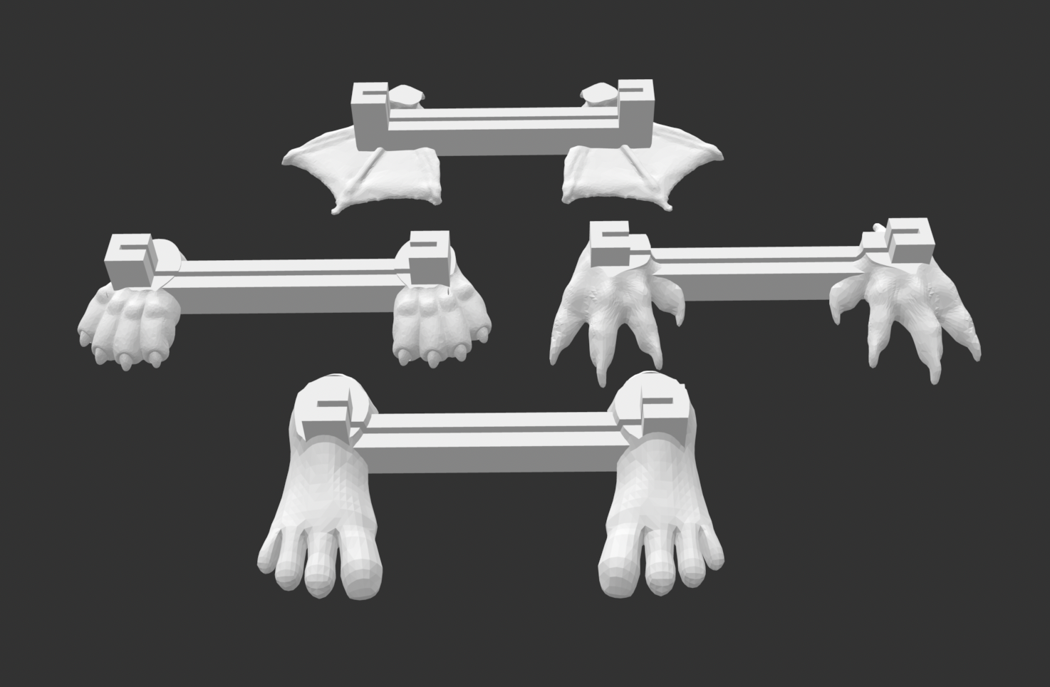 This is an example of feet that can stand up the bit:booster. The tinkercad file link is here https://www.tinkercad.com/things/6BcFgQnYXHK