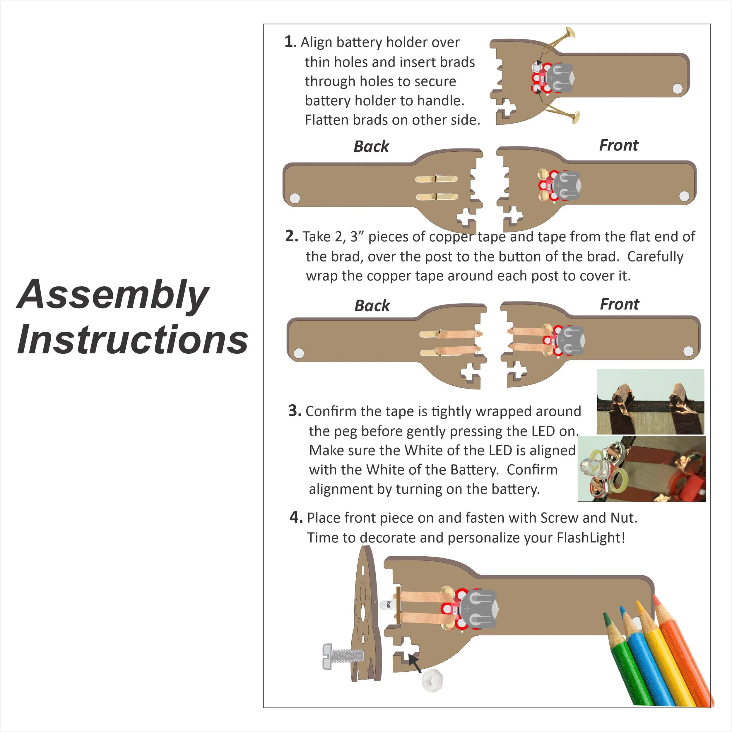 STEM Kits - LED Flashlight — Lectrify