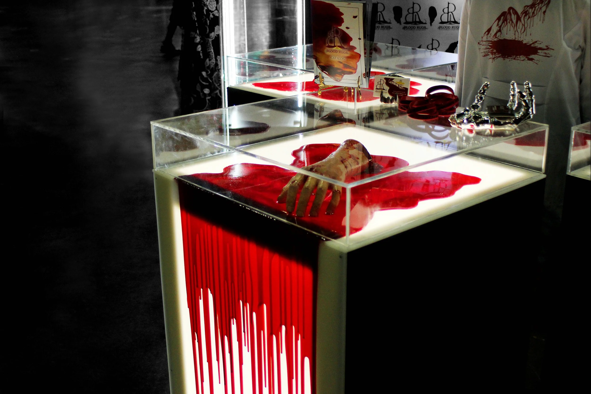 Blood Rugs & Layable Liquids Booth
