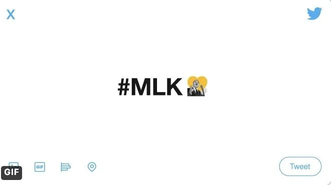 #MLKDay Emoji