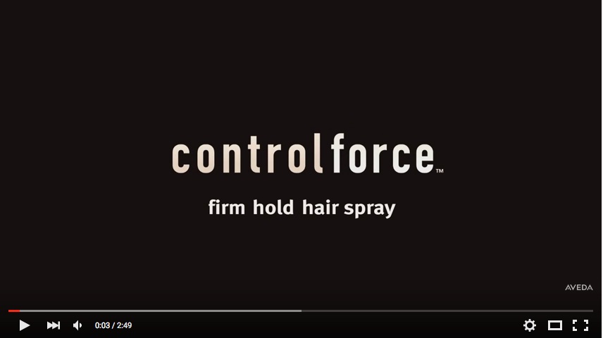 Control Force Hair Spray Video