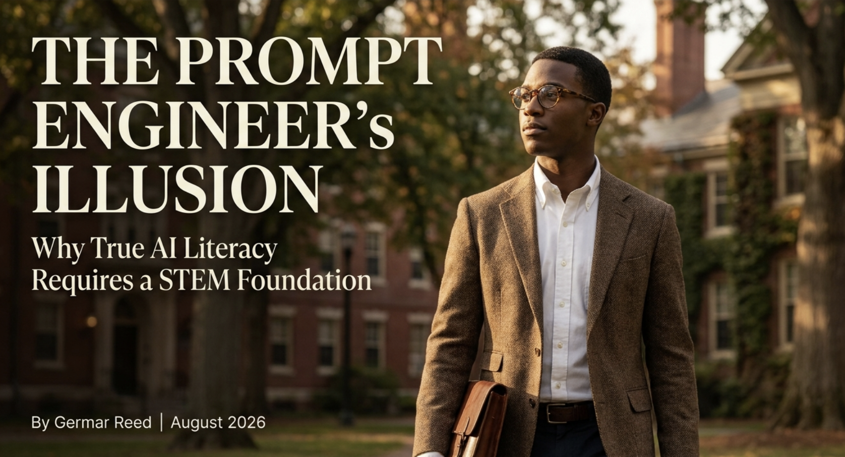The Prompt Engineer’s Illusion: Why AI Literacy Requires a STEM Foundation
