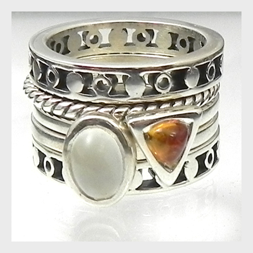  Beautifully designed and crafted jewelry by Karthia. Stackable rings for Mother’s rings, Family rings, Friendship rings, Anniversaries, Birthdays, Graduations, etc. Karthia’s rings are built to be together! 