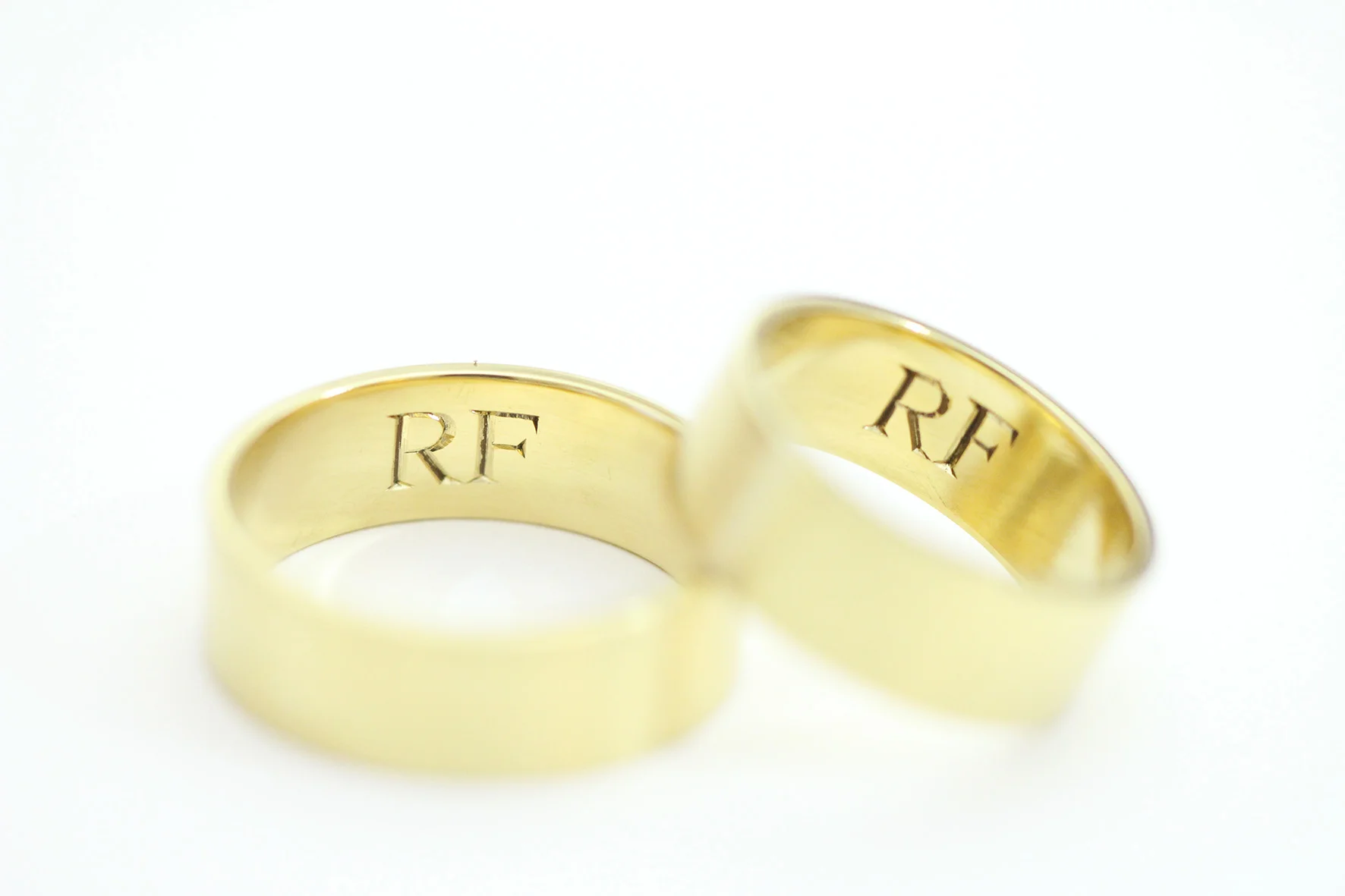 Wedding Rings for R + F (ウエディングマリッジリング) Gold