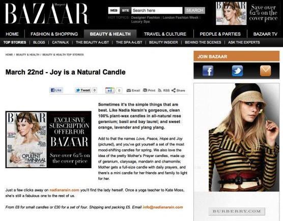 Harper's Bazaar: Mar 2012