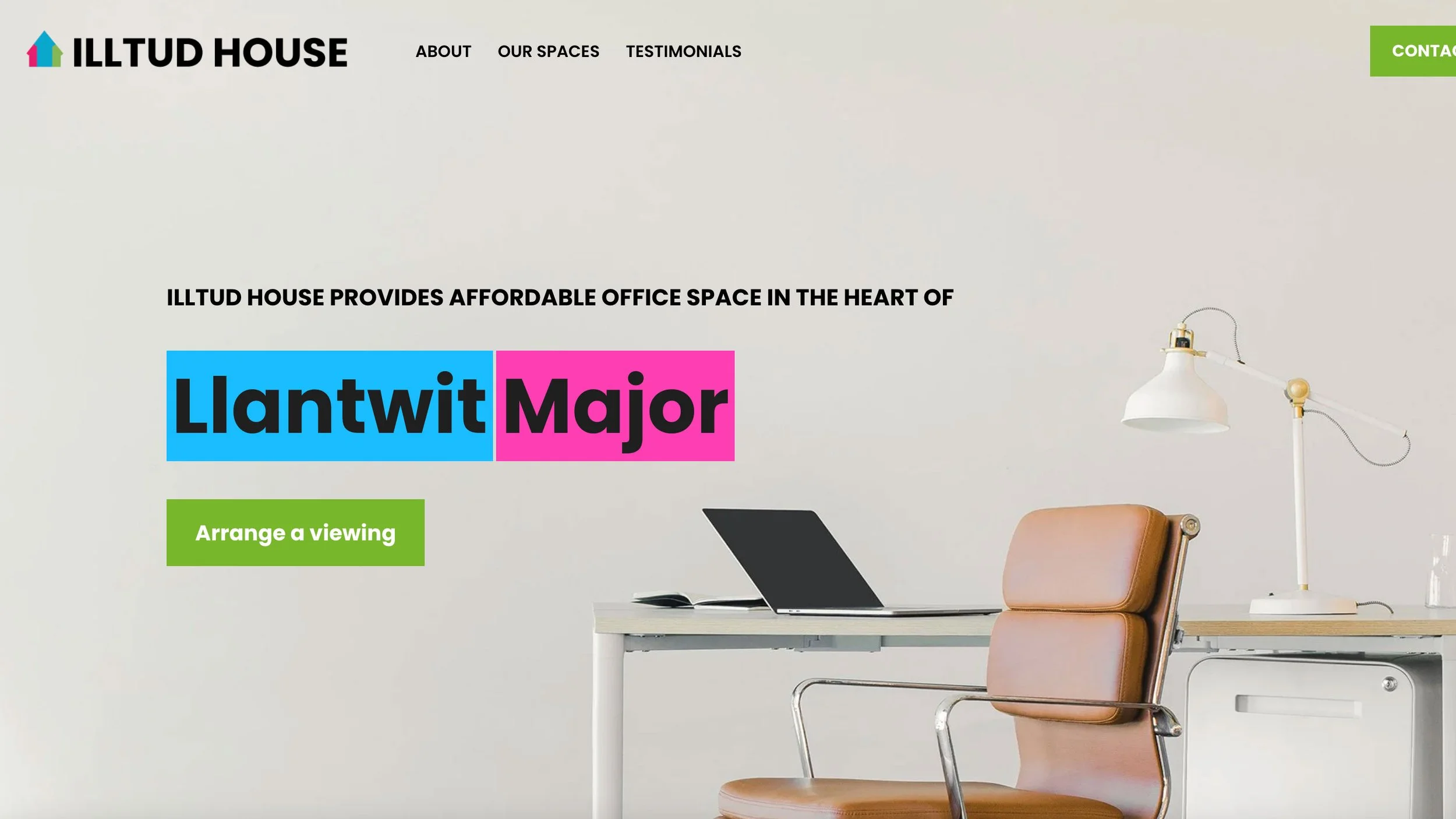 Web Design - Illtud House