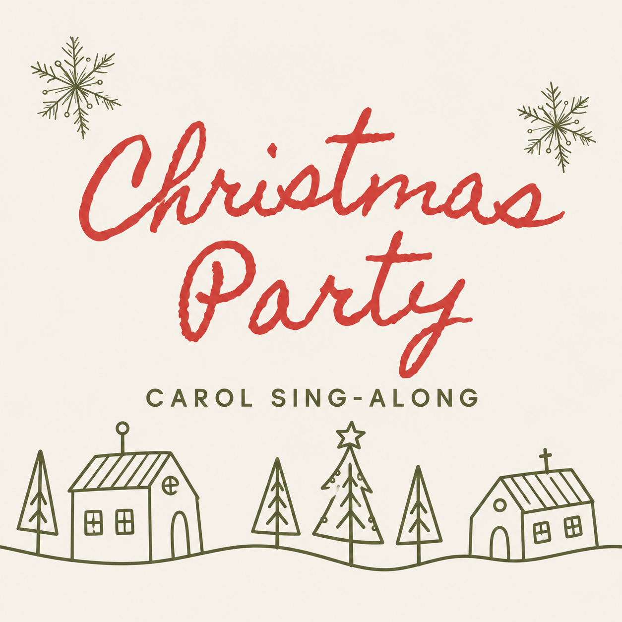 Christmas Party & Carol Sing-a-long