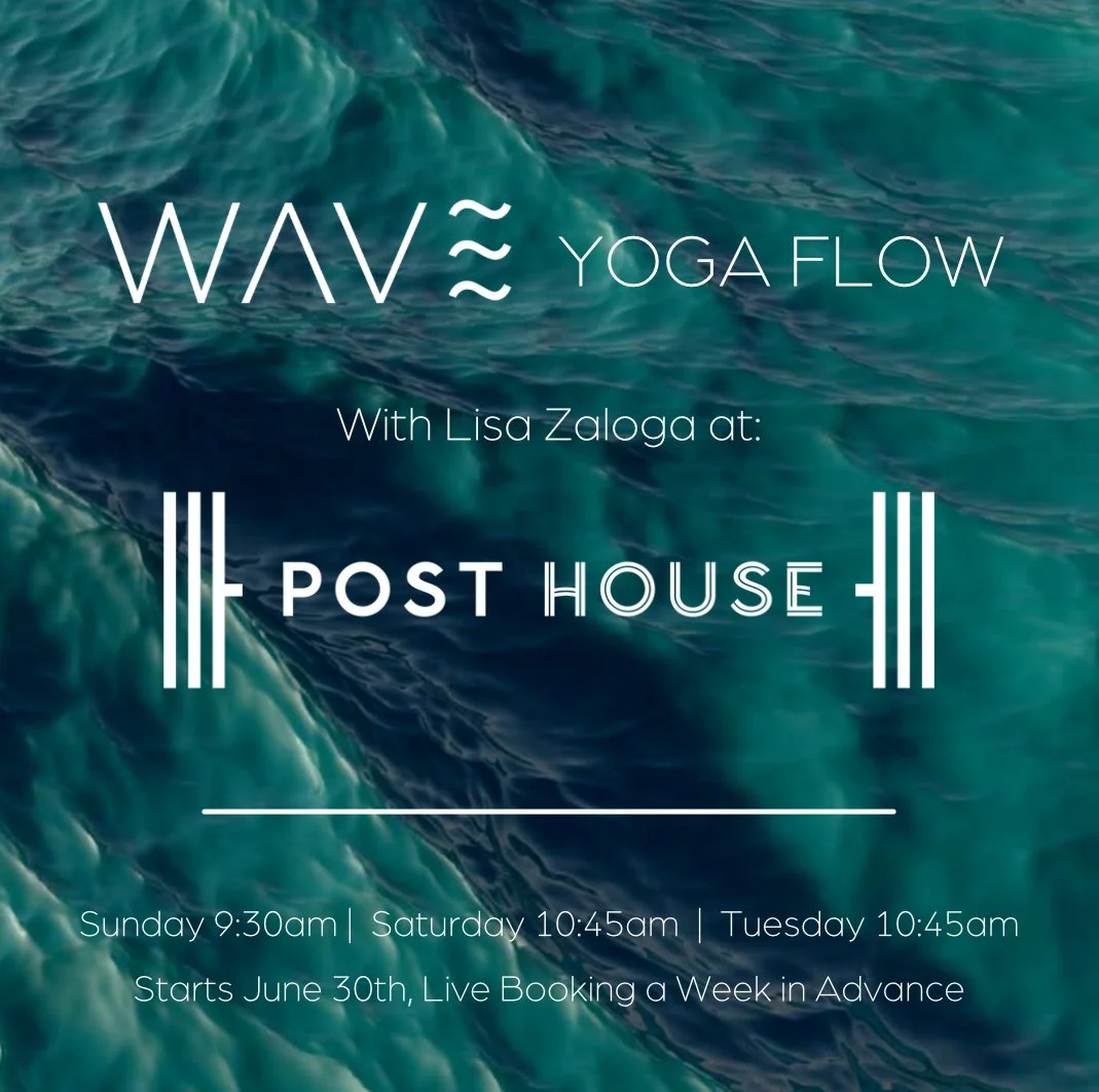 WAVE Flow &amp; Recovery Classes at The Post House!