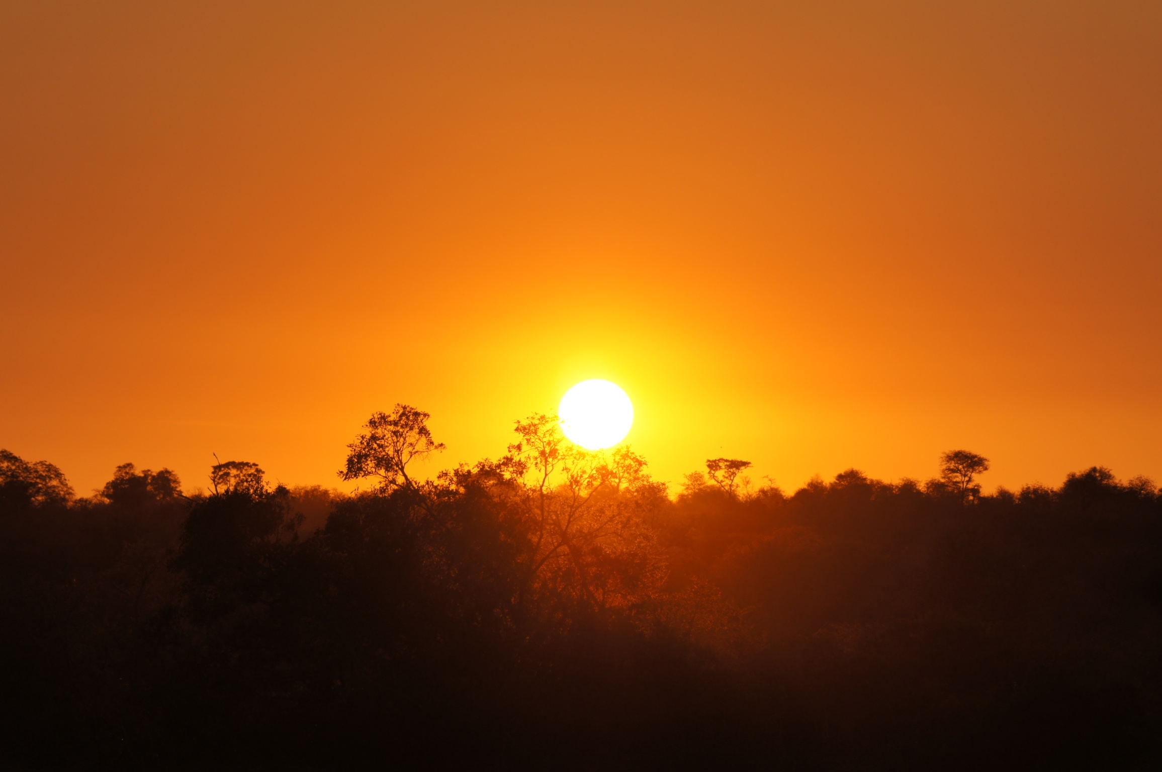 An African sunset