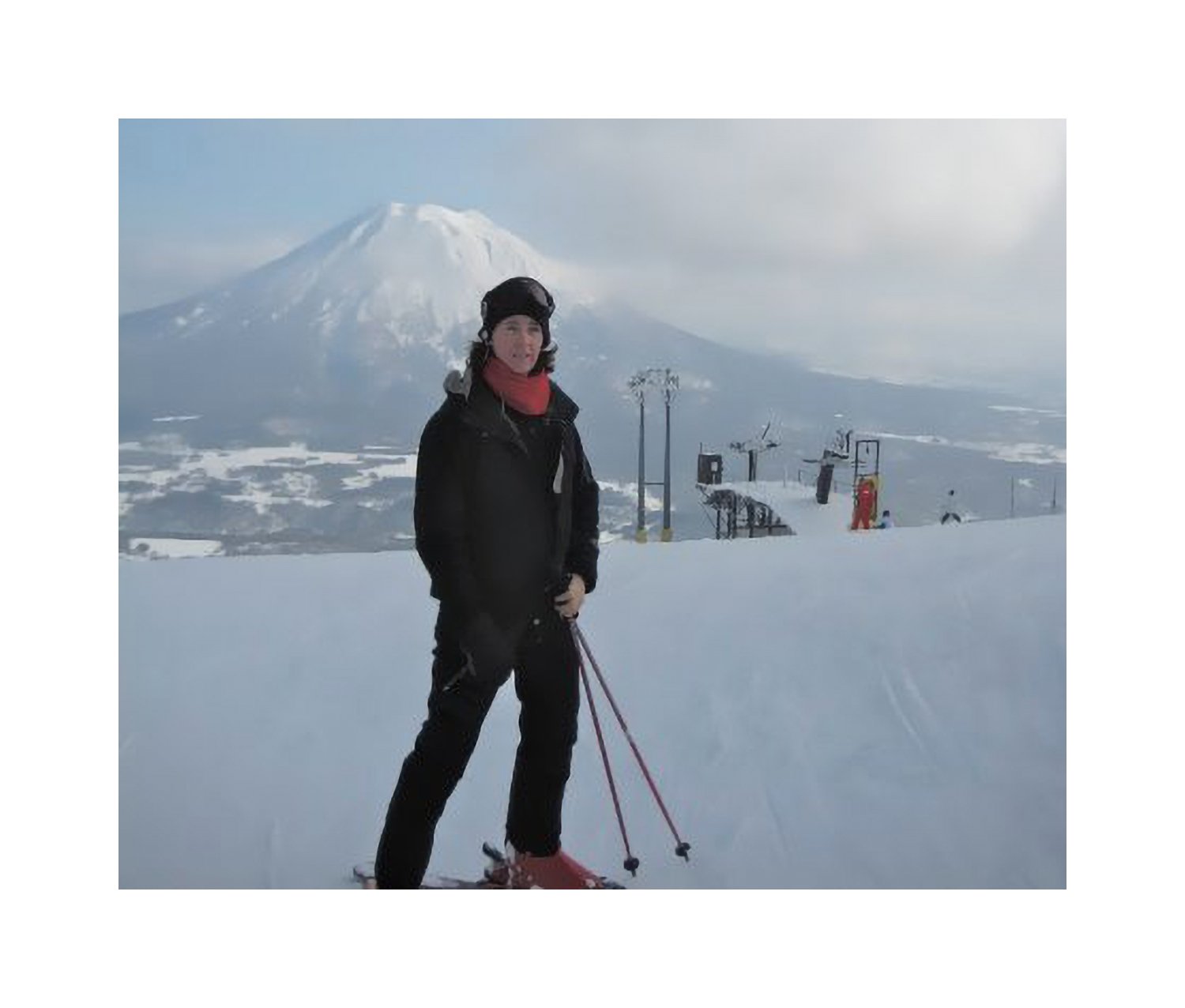 Skiing in Japan