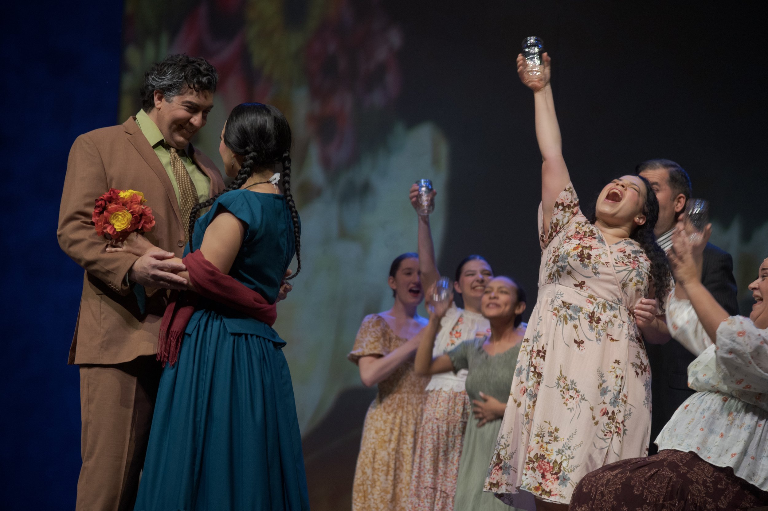 Bernardo Bermudez as Diego, Cecilia Violetta Lopez as Frida, Maria Laetitia as Cristi.jpg