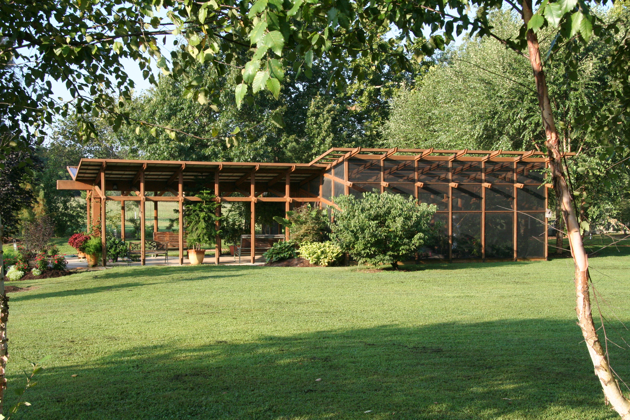 Butterfly Pavilion - North Elevation