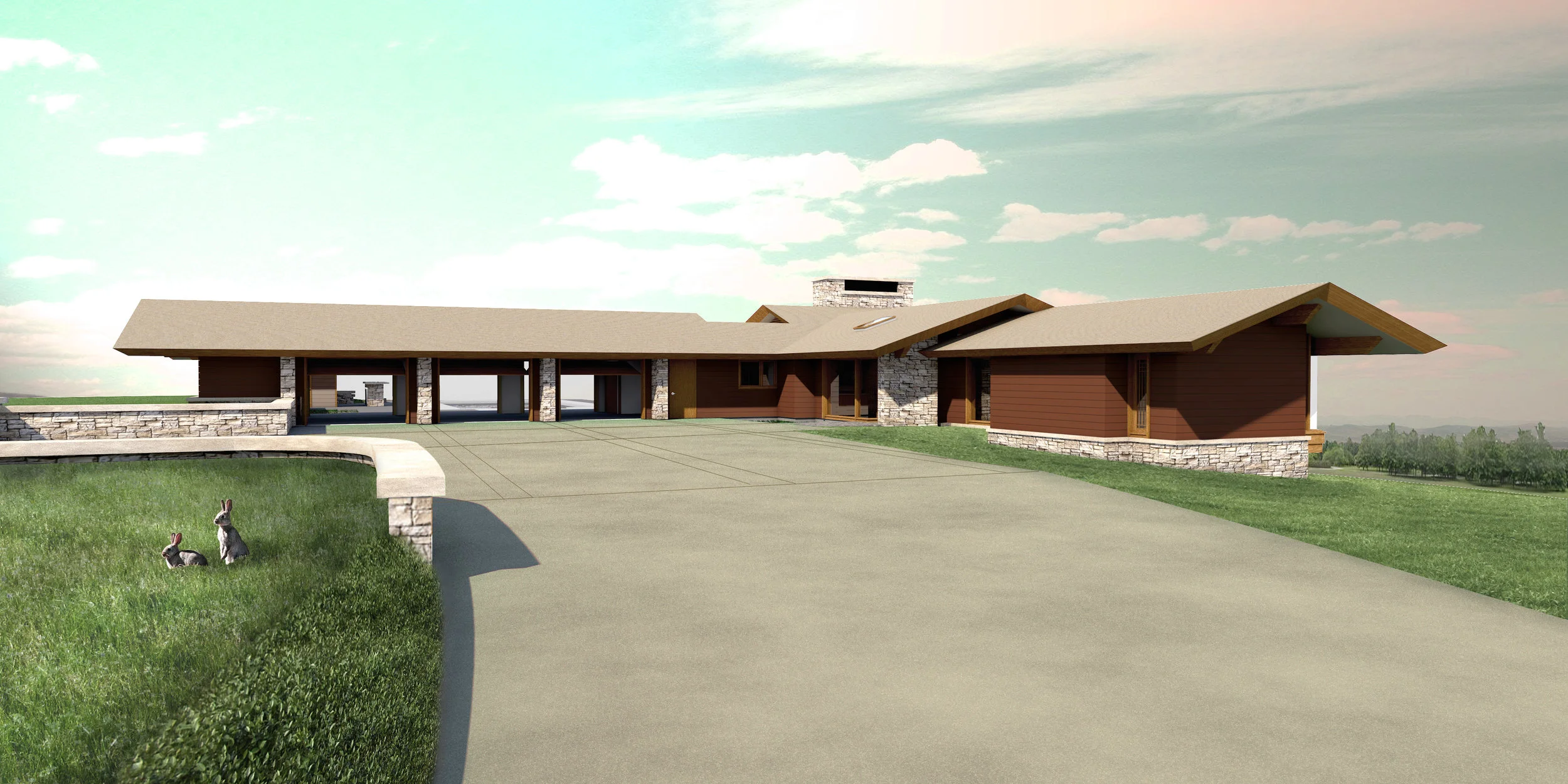Springdale, AR Residence - Approach