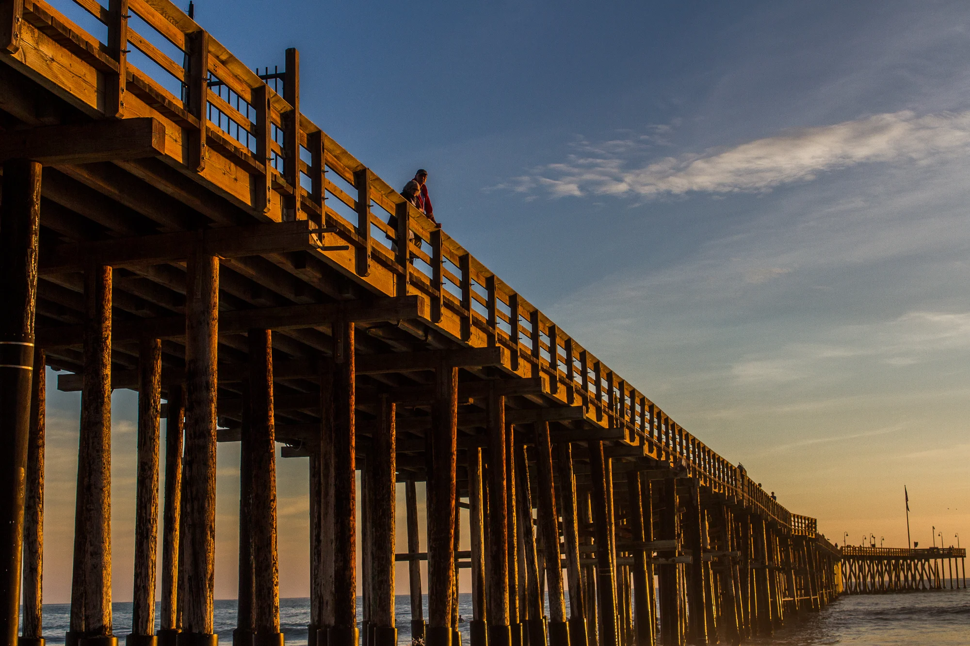 The Ventura Pier located in Ventura, Calif., on Monday, January 27th 2014. (© Fernando J Tirado 2014)