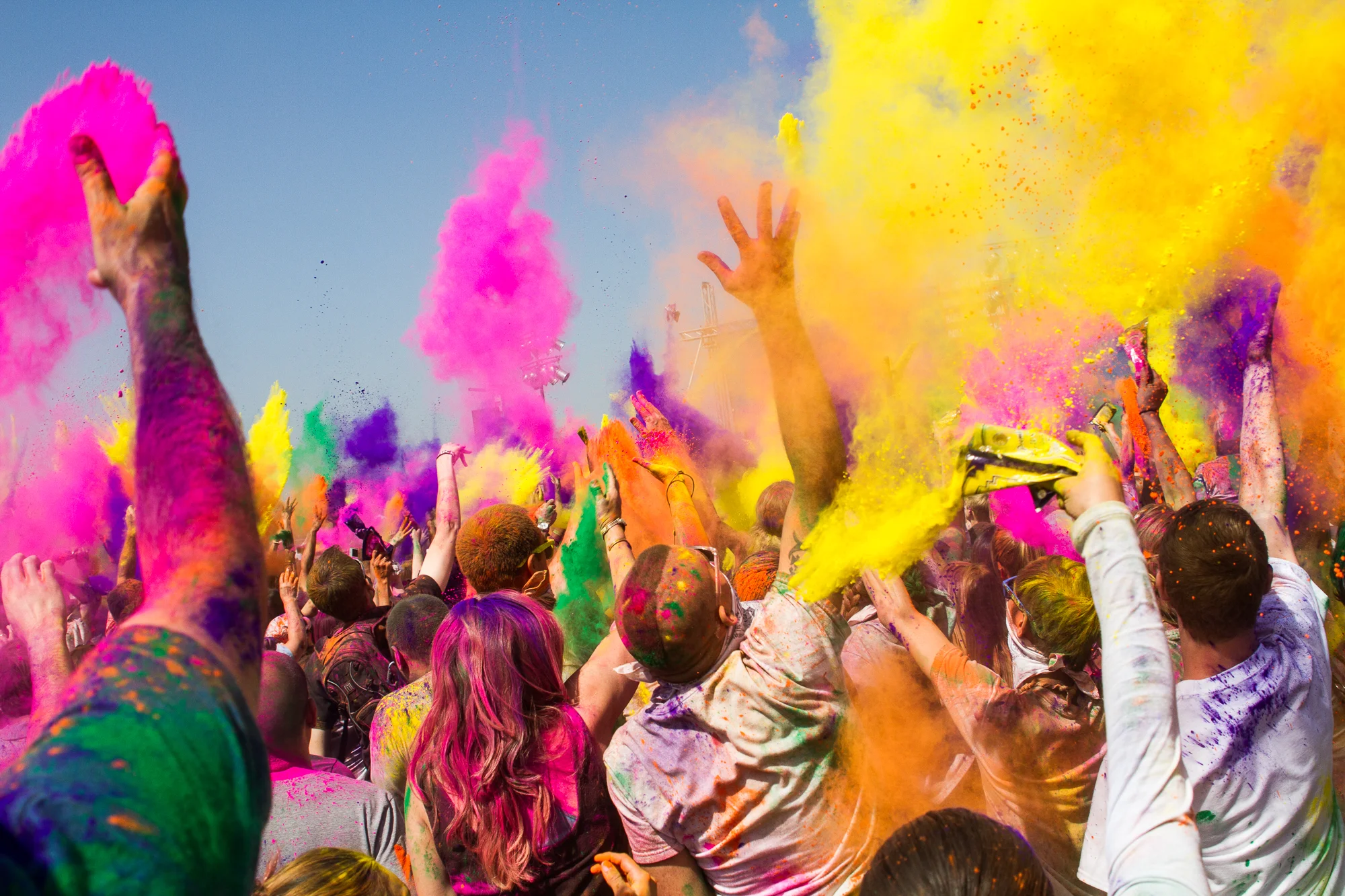 Holi Festival of Color. (© Fernando J Tirado 2013)