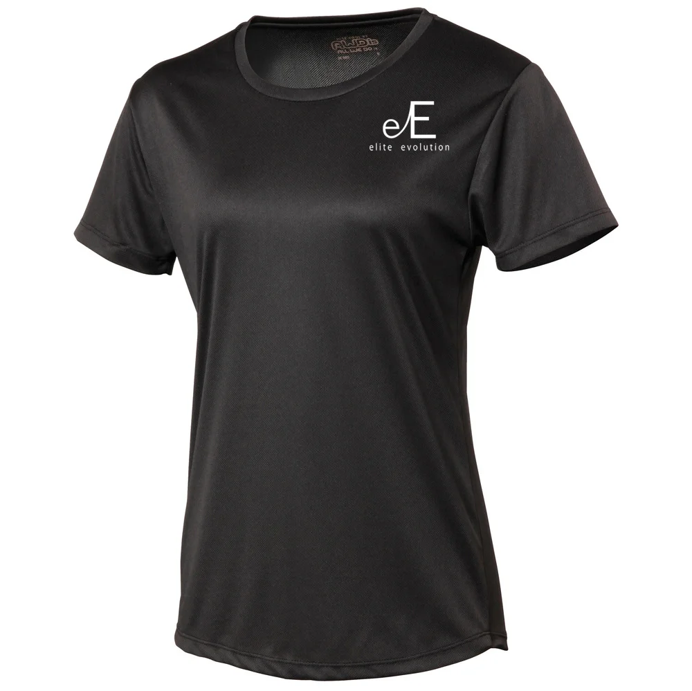 Women's Black Performance Tee
