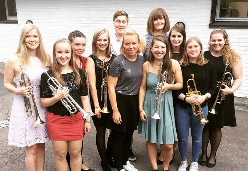 The Voksen åsen Trumpet Class, 2016
