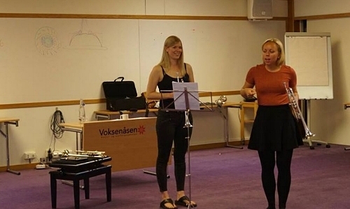 My lesson with Tine on the Henze Sonatina