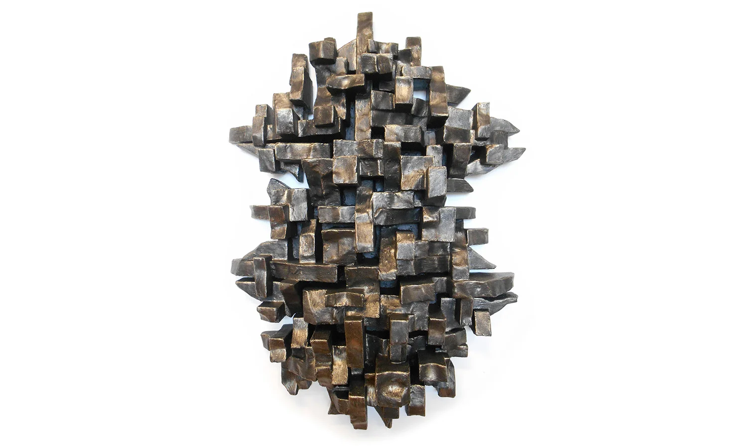 Copy of PROCESSION, mixed media, 54" x 32" x 9", 2015