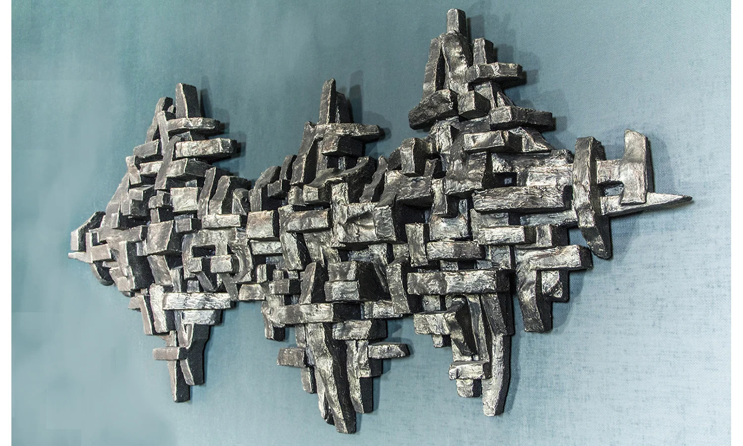 Copy of CRUSTACEA III, mixed media, 96" x 48" x 10", 2015