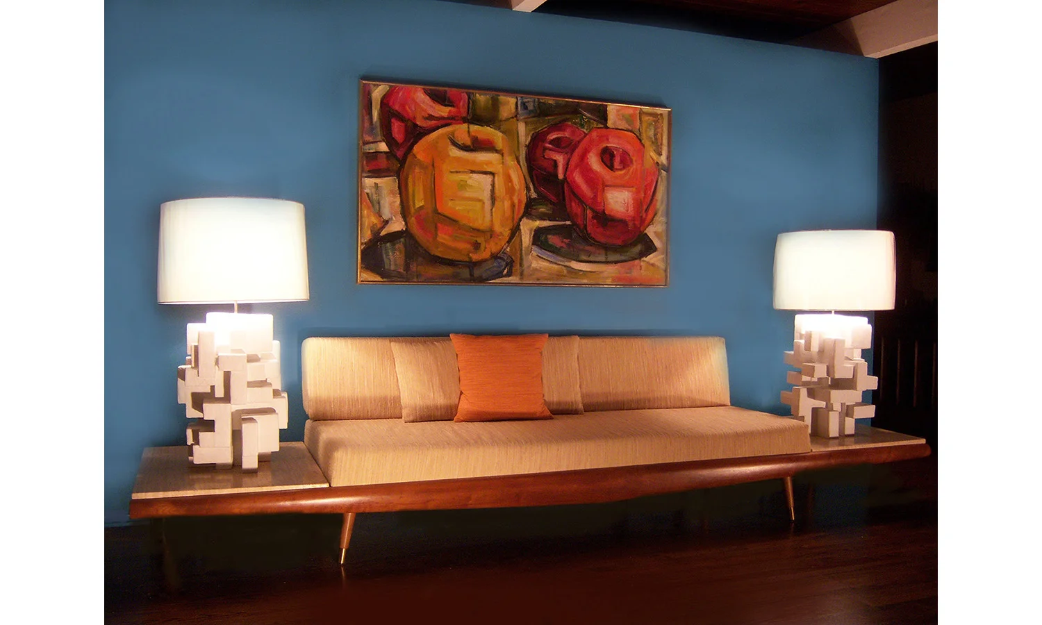 ABITARE TABLE LAMPS, in situ