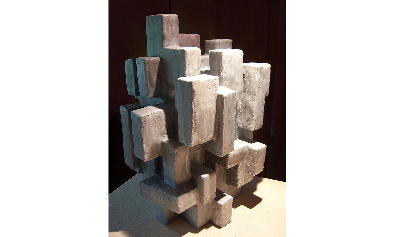 BABEL I, mixed media, 23" x 18" x 17", 2012