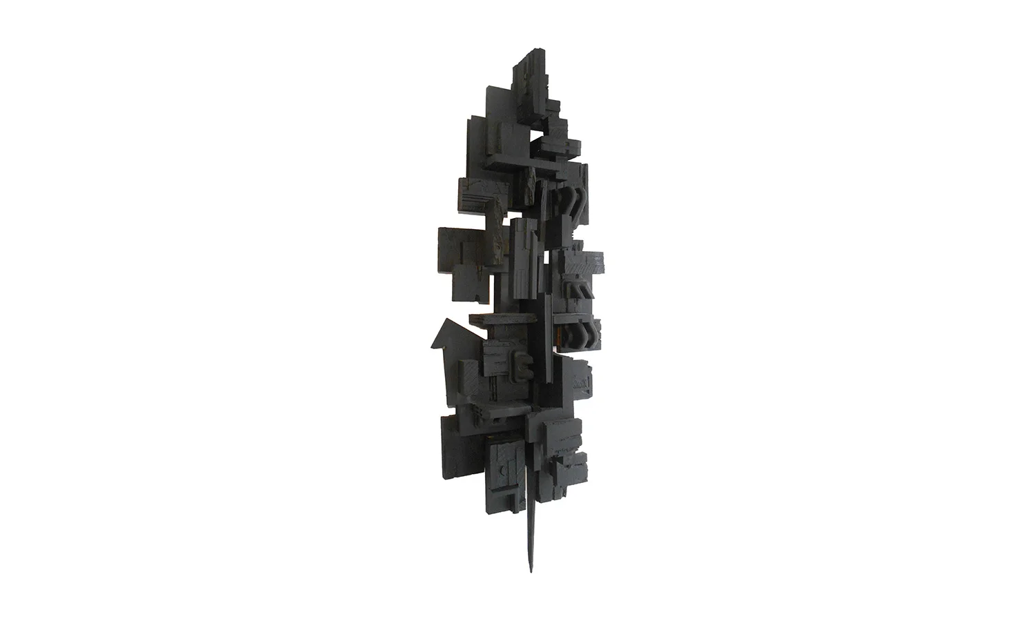 Copy of REDUNDANT MATERIAL 1.1, mixed media, 21" x 58" x 12", 2016