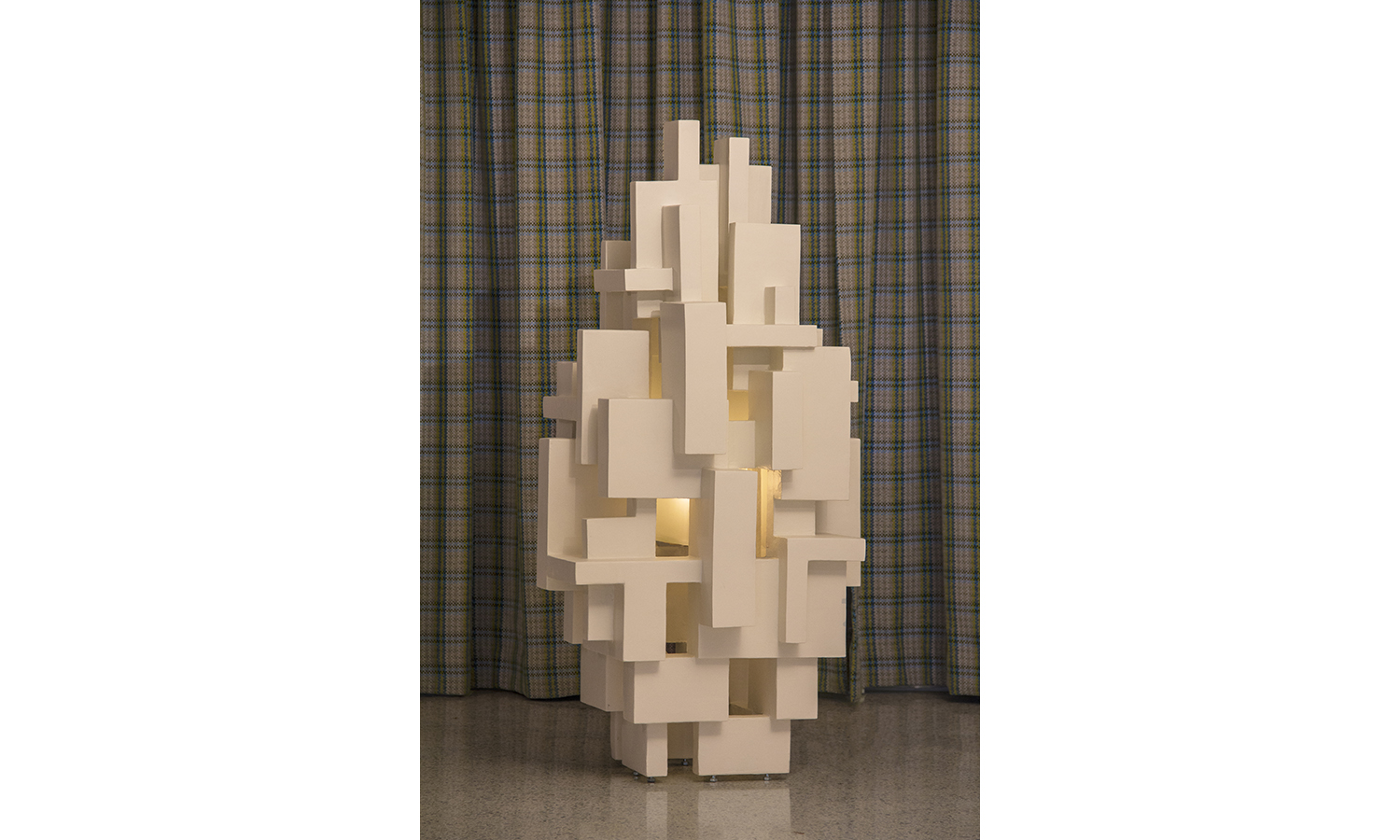 GOTHAM OUTDOOR LIGHT SCULPTURE, 4'-0" tall, 2018