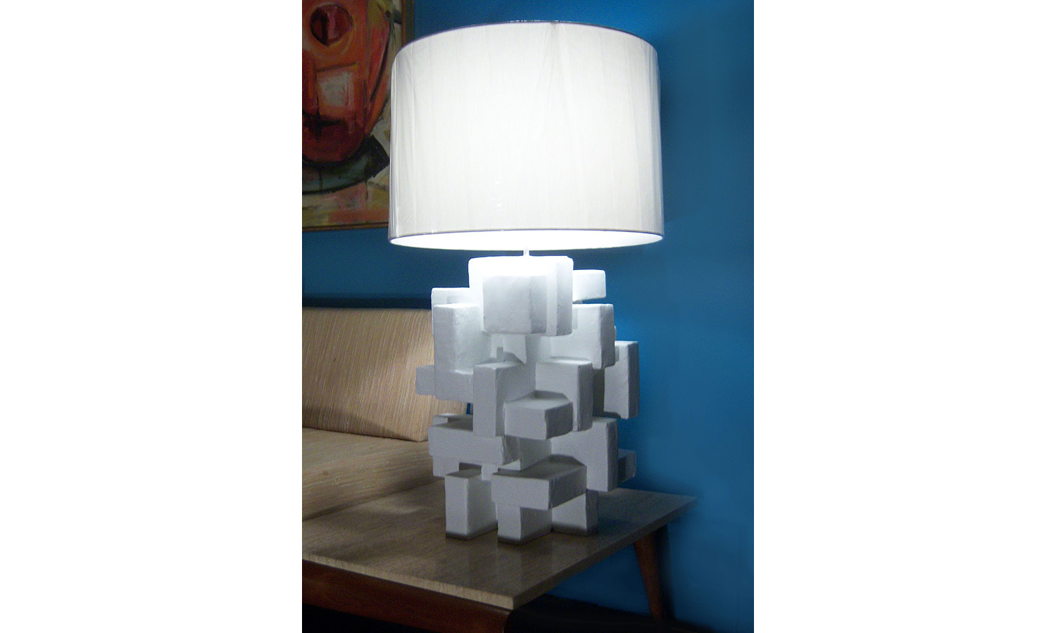 GOTHAM TABLE LAMP, 20" tall, 2014