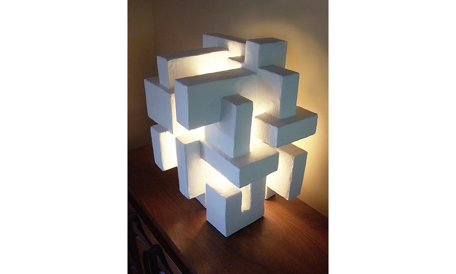 GOTHAM LIGHT SCULPTURE, 14" tall, 2016
