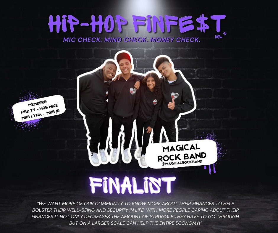 🚨 1 DAY until the Hip-Hop
FinFe$t Vol. 3 concert and today we&rsquo;re happy to introduce finalist 2/3 &mdash; Magical Rock Band (@magicalrockband)!